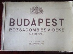 Csákányi Lajos Budapest Rózsadomb és környéke 1935