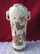 Antik elefántfejes japán váza  0906
