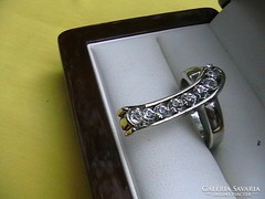'Filléres' swarovski kristályos gyűrű 5