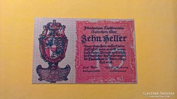 Liechtenstein 10 Heller 1920.