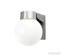 Kültéri gömblámpa - retro nikkel (fém)
