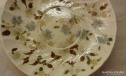 Antik fajansz Zsolnay csésze alátét ( tányér)