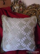 Elegant, new, brocade cushion cover.