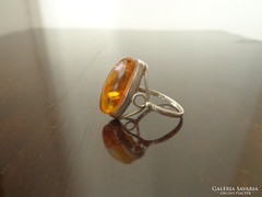 orosz borostyán gyűrű