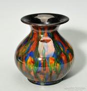 Lévai Albert art deco kerámia váza 24 cm Mezőtúr