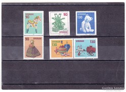 Svédország emlékbélyeg-sor 1978