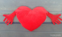 Díszpárna, szív alakú, IKEA