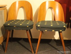 2 db retro szék hajlított fa hátlappal