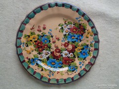 Kézzel festett olasz fali tányér