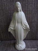 Jelzett porcelán Szűz Mária figura 