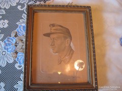 Soldier Portrait, Graphic, Under Glass