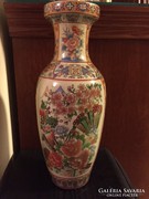 Nagyméretű kínai kézzel festett porcelán váza (38)