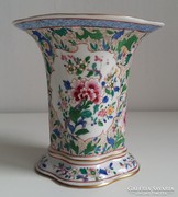 Régi, kézzel festett porcelán váza Hochenberg /Dresdner