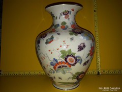 Kis hibás nagyméretű Német Thomas Ivory öblös szép váza