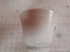  Pagoda csipke mintás porcelán kávés csésze 