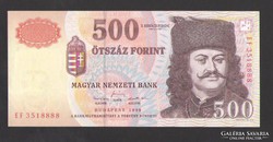 500 forint 1998. "EF".  UNC!!!