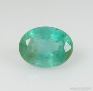 Gyönyörű, kezeletlen Zambiai smaragd drágakő 1,02ct