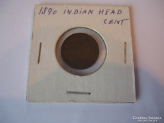 USA Indian Head Cent 1890