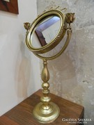 Vintage / Antik arany színű asztali tükör