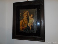 Antique print, impeccable condition, nice frame in pairs