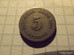 5 Pfennig 1875  !