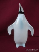 Magy hollóházi pingvin 15,5 cm a csőre hegye hiányzik