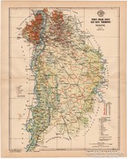 Pest - Pilis - Solt - Kis-Kun vármegye térkép 1896, régi