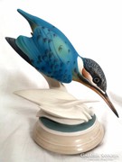 Limitált Royal Dux Kingfisher Jégmadár