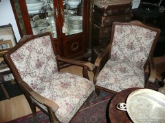 2 db antik, faragott gyönyörű fotel eladó az 1910-es évekből