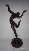 Táncoló női akt szobor 41 cm 