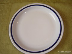 Nagyon régi  kék csíkos zsolnay tányér