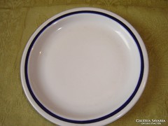 Nagyon régi  kék csíkos alföldi tányér