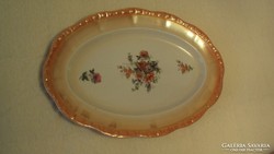 Zsolnay antique, large, Meissen patterned, chandelier steak bowl from the 