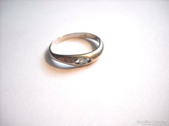 Női 14 k-os koves gyűrű