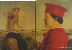 0M133 Piero della Francesca : Antik portré pár