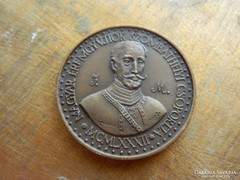 Commemorative medal of the Szombathely group of Hungarian coin collectors