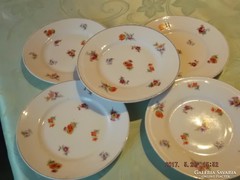 Zsolnay tányér 5 darab  régi nagyon