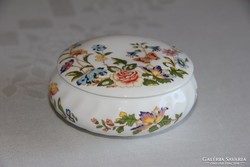 Fedeles porcelán doboz - Aynsley Cottage Garden