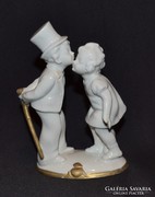 Vintage Carl Scheidig Grafenthal porcelain girl and boy pair