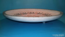 Nagyméretű Gorka Géza fali tál tányér