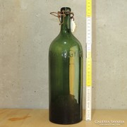 "Csíkvölgyi Forrásvíz Mogyoród" csatos ásványvizes üveg