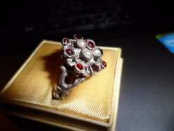 Bieder antik ezüst gyűrű 