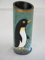 Pingvines bambusz ceruzatartó asztali tolltartó