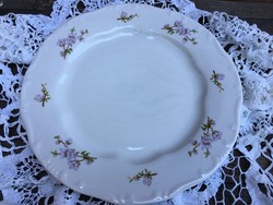 Zsolnay barackvirágos lapos tányér 