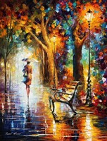 Leonid Afremov (1955-):The end of patience