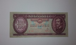 100 Forint 1968-as ropogós szép  bankjegy  !