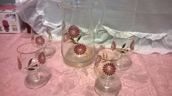 Sale!!Hand painted drinking set gift short drinking glasses