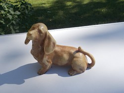 Csodaszép kutyus kutya tacskó szobor 