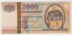 Magyar Millennium 2000 forint UNC!