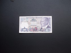 Törökország 1000 lira 1970